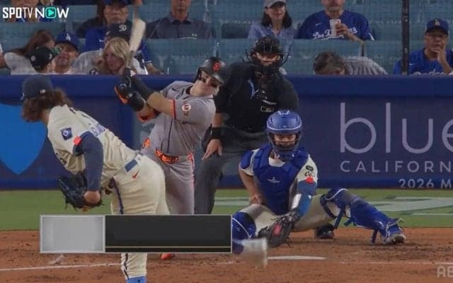 ドジャースの“王子”もドン引きのブチ切れ顔…メジャー最強クラスのやんちゃキャラ？三振直後の表情が話題「感情爆発」「おもろい」