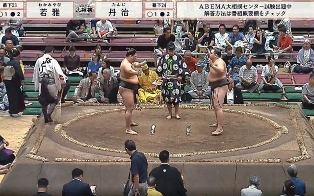 取組忘れで“不戦敗”の力士が「めっちゃイケメン」「普通に強い」仕切り直しの一番で“再び”脚光 圧勝劇にファン興奮