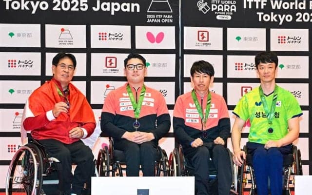 世界ランキング１位の七野が優勝！ パラ卓球はロサンゼルスでメダル獲得を目指す