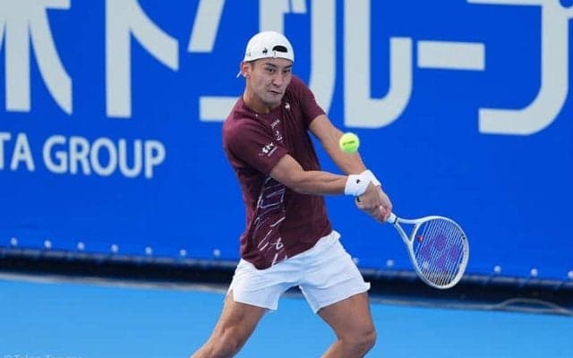 島袋将 世界82位をストレートで撃破。2年ぶりのツアー本戦入りなるか[木下グループジャパンOP]