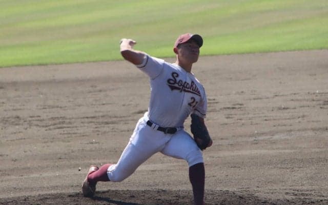 上智大初のプロ入りを狙う153キロ右腕がプロ志望届提出！インスタで覚えたナックルカーブで三振を量産【ドラフト】