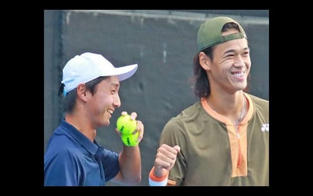  望月慎太郎/坂本怜組 シードに惜敗 