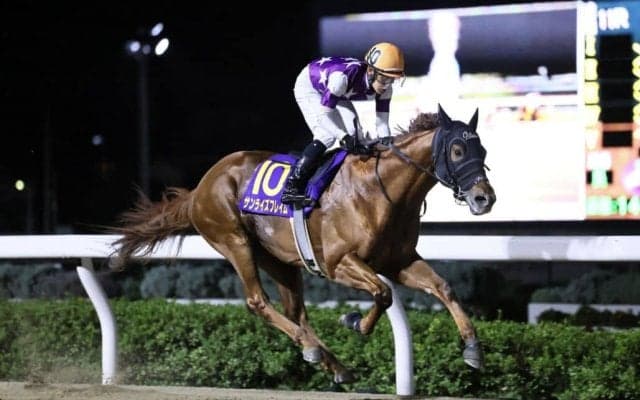 【浦和・オーバルスプリント】菱田「想定以上のいいポジションだった」サンライズフレイムが交流重賞初制覇