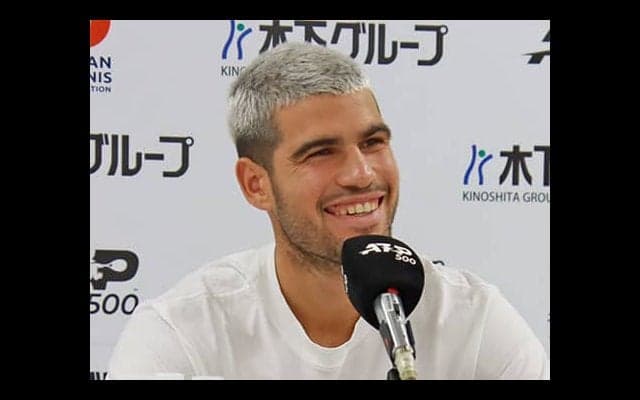  アルカラスがジャパンOPへ「優勝したい」 