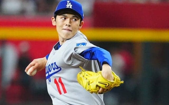 佐々木朗希、復帰戦はメジャー初の救援登板　2点リードの7回に登場…最速160キロで1回を3者凡退