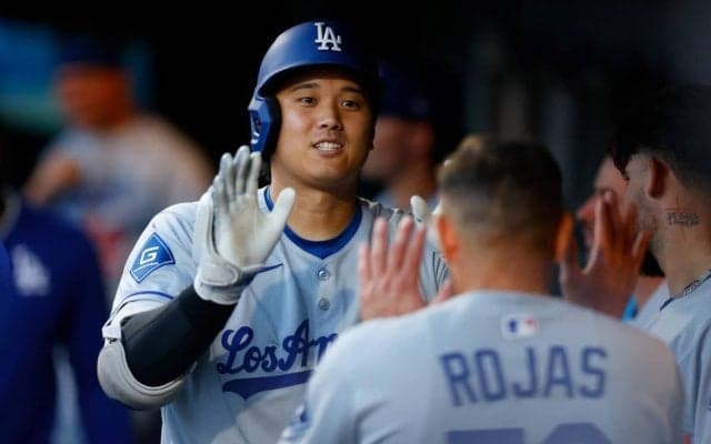 大谷翔平、フェン直ヒットで28試合連続出塁　佐々木朗希も4ヶ月ぶり復帰で2奪三振無失点と圧巻投球　ド軍は延長戦制し優勝マジック「1」
