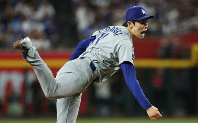 ドジャース佐々木朗希が救援デビューで2奪三振　チームの苦境救うか