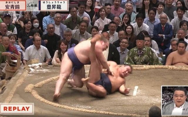 「これはセンスですよ」安青錦、横綱・豊昇龍の“投げを封じた”一瞬の動きを境川親方が絶賛 勝敗を分けた“閃き”