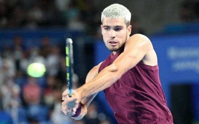 世界１位アルカラスに熱狂　有明が満員に　ジャパンオープンテニス