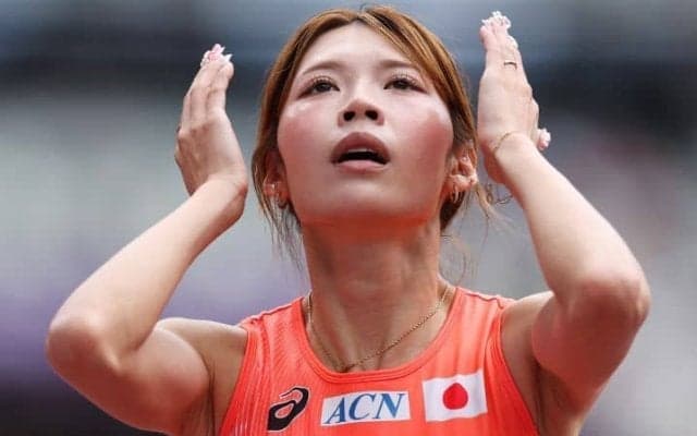 「まじでみんな知りたかったことやん」30歳ハードラーの美白の秘訣判明　アスリート夫がポロリで「確実なヤツ」【東京世界陸上】