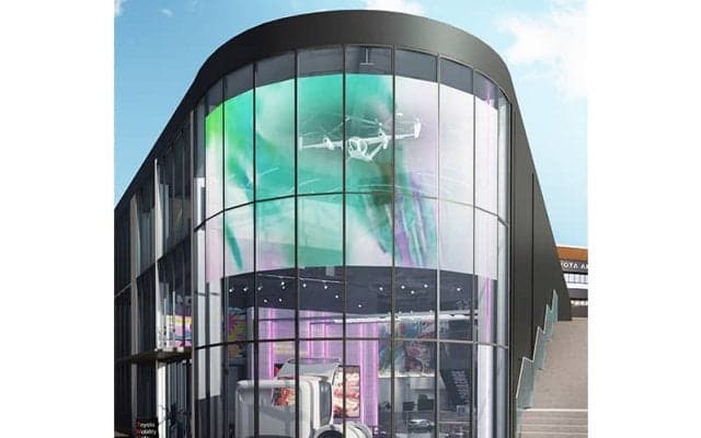 A東京の新ホーム“TAT”にスポーツカフェ＆バー誕生…先進モビリティ展示、B1開幕の10月3日に開業