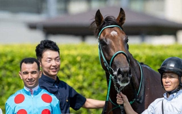 【新馬/中山5R】モレイラ騎乗 エピックフライトが人気に応える