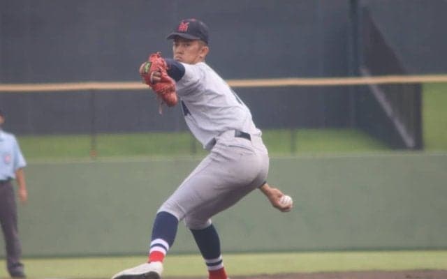 横浜の世代屈指の剛腕がカーブ中心の投球で6回8奪三振の快投！【神奈川】