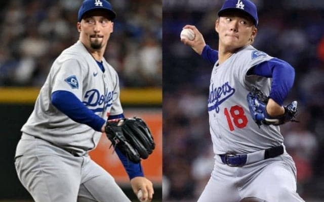 ドジャースWCシリーズ先陣はスネルか　ロバーツ監督「非常に有力だ」と米報道　第2戦先発が山本由伸で1勝1敗なら大谷翔平
