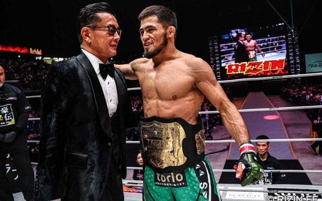 【RIZIN】“33秒殺”シェイドゥラエフ「誰と見たい？」　榊原CEOの問いかけにファンから意見が殺到、本人は“二階級制覇”も視野