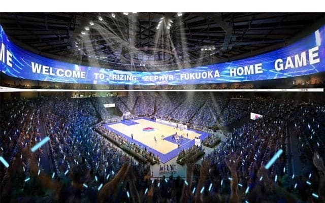 福岡に新たな“夢のアリーナ”建設へ「バスケットの聖地と呼ばれる場を」Bプレミア基準超え6000席予定