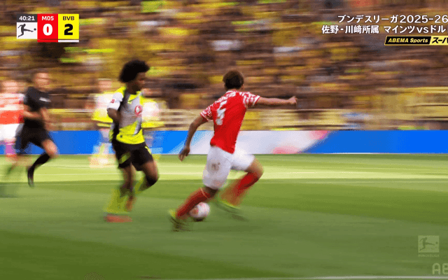 ありえない！ 佐野海舟に同情の声…「さすがに無理」「なんでボランチが最後の砦なの」まさかの数的不利→無慈悲な失点の一部始終