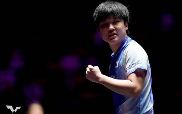 張本智和が4位、戸上隼輔が20位、松島輝空が24位をキープ　トップ100は変動なし｜卓球男子世界ランキング（2025年第40週）