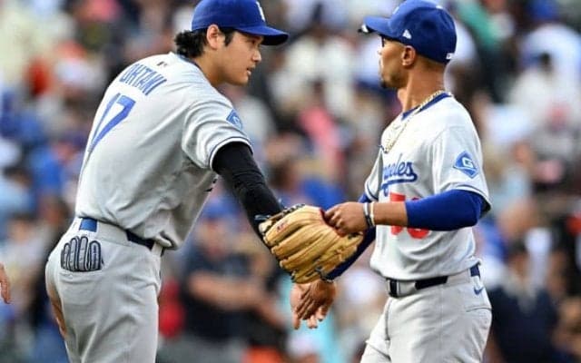 「誰も『No』とは言わないはずだよ」ベッツ、二刀流・大谷翔平への“熱き信頼”「彼が投球する必要があると感じたときは…」