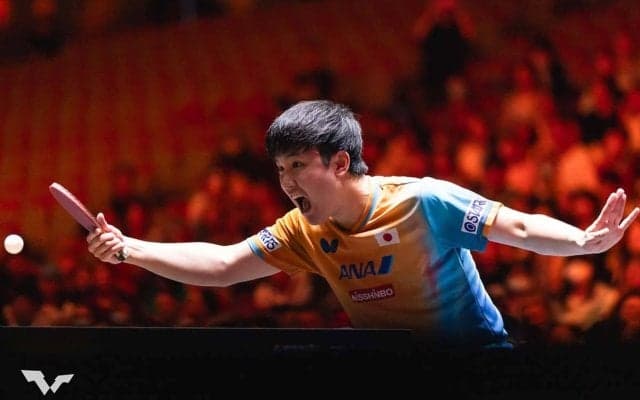 張本智和を衝撃撃破した世界113位は「決して諦めなかった」　予選突破の中国20歳が見せた下剋上に大会公式が賛辞【チャイナスマッシュ2025】