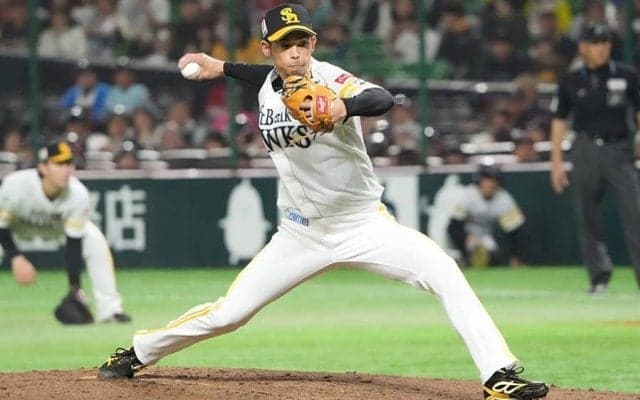 ソフトバンク、又吉克樹に戦力外通告　今季1軍登板なし…三笠GMは「現役続行の意思があり発表」