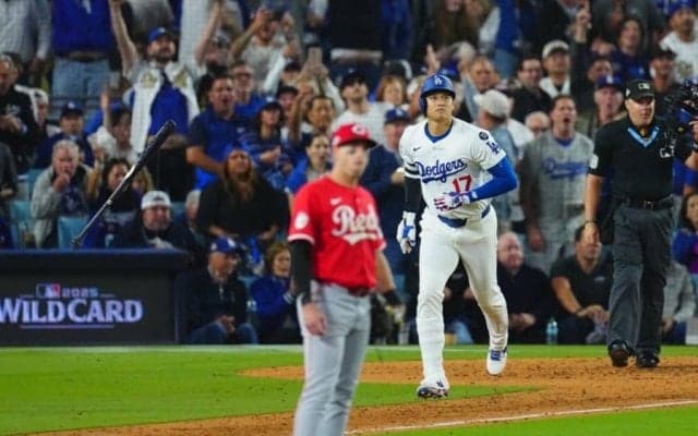 大谷翔平は「人間じゃない」　“特大おかわり弾”にお昼の日本愕然「いや飛びすぎ」