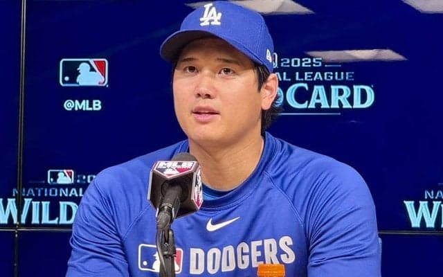 大谷翔平、弾丸＆特大アーチ「どちらも良さがある」　2HRで地区S王手に貢献…試合後の一問一答