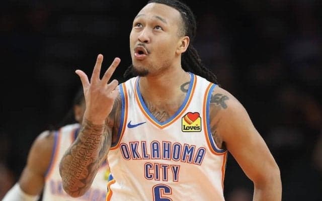 サンダーのジェイリン・ウィリアムズ、NBA永久欠番の背番号「6」着用選手で最後の1人に