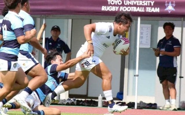 東洋大学、粘る関東学院大学を振り切り開幕2連勝。ラグビー関東大学リーグ戦