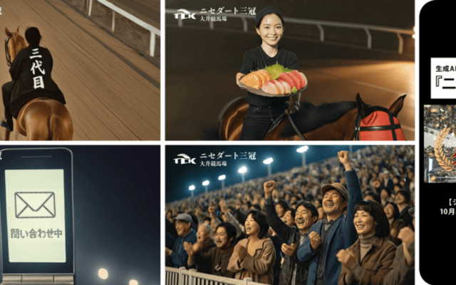 【TCK】生成AI活用の新CM「ニセダート三冠」を公開