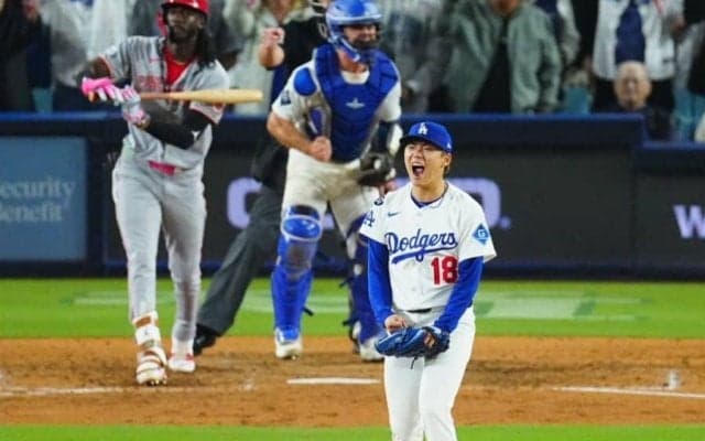山本由伸が証明した“エースの姿”　無死満塁→0封に米メディア絶賛の嵐「真に勝負強い」