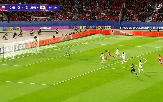 「１対１に勝った！」日本代表GKが神業セーブ「ピサノ圧倒的」チリFWが苦笑いした驚愕ストップの瞬間【U-20W杯】