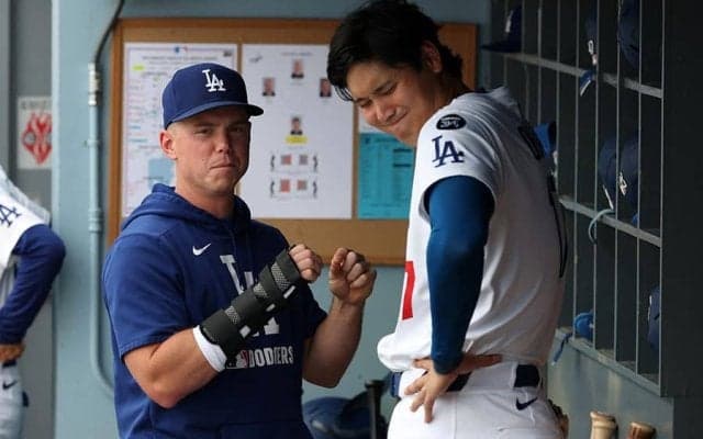 大谷の“デビュー”4時間前…ド軍の朗報に「マジか」　早朝の日本が安堵した相棒の「100」