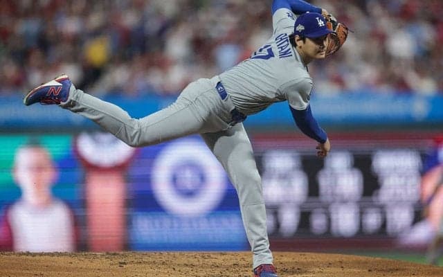 なんで…！？ 大谷翔平の魔球で“異変”「ヤバいな」「ドン引きやん」マン振り三振→相手打者のリアクションが話題に「首傾げてる」