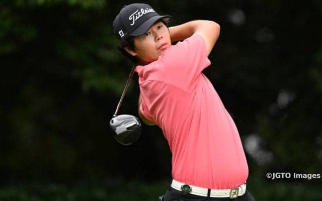 下家秀琉がツアー初優勝　次戦の日本オープンに向け「弾みをつけたいと思って頑張った」