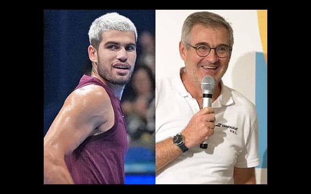  バボラ社長 アルカラスに期待「プレーし続けてほしい」 