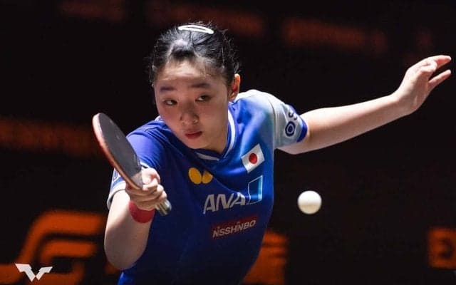 「チャイナスマッシュ」で8強入りの張本美和が7位に後退、伊藤美誠が8位、大藤沙月が10位｜卓球女子世界ランキング（2025年第41週）