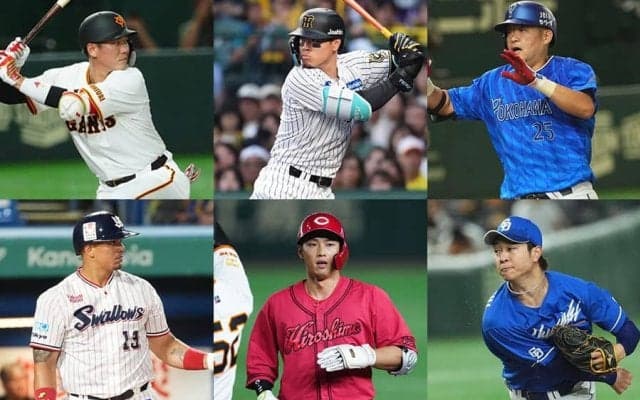 「月間JERAセ・リーグAWARD」9・10月度大賞候補を発表　坂本勇人や筒香嘉智ら6選手