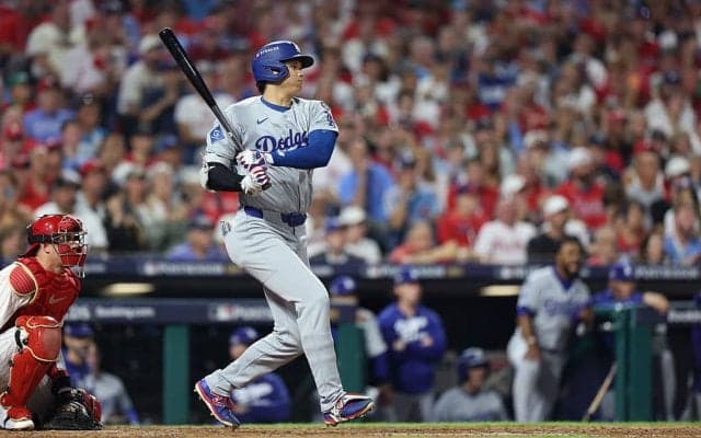 一体、何が起きた…！？ 大谷翔平、爆速弾丸ヒットで“異変”「めっちゃ驚いてる」「そらビビる」相手投手の被打リアクションが話題に