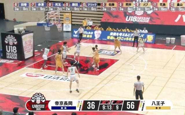 「そこ通すの？」206センチのブロックを無効化した“トリッキーパス”炸裂にファン衝撃