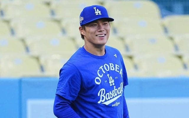 山本由伸は「お茶目にも程がある」　大慌てのうっかりミス→照れ笑いにX歓喜「かわよち」