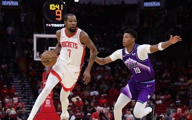 ケビン・デュラントがロケッツでプレシーズン初出場…効率良く加点してチーム最多の20得点