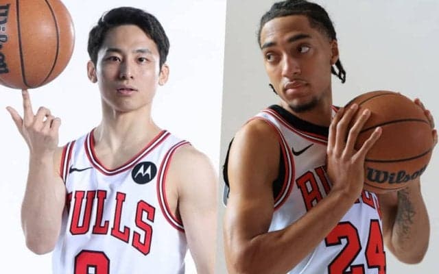 河村勇輝「日本食が一番」…ブルズ公式がエセンゲとのグルメ対談をポスト