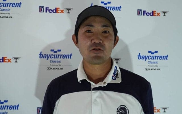 金谷拓実は初日3アンダー　強風を「意識しながらラウンドができた」