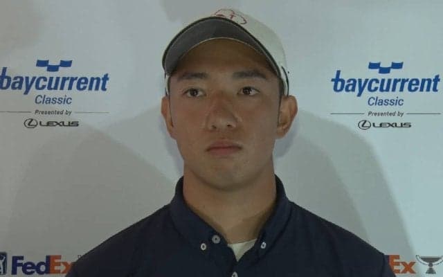 アマ小林大河は初日「72」　大舞台を「ほどよい緊張で意外と楽しむことができた」