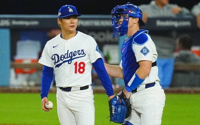山本由伸の“炎上”は正捕手スミスのせい？　球界最低「-18」…LAメディア疑問「偶然ではない」