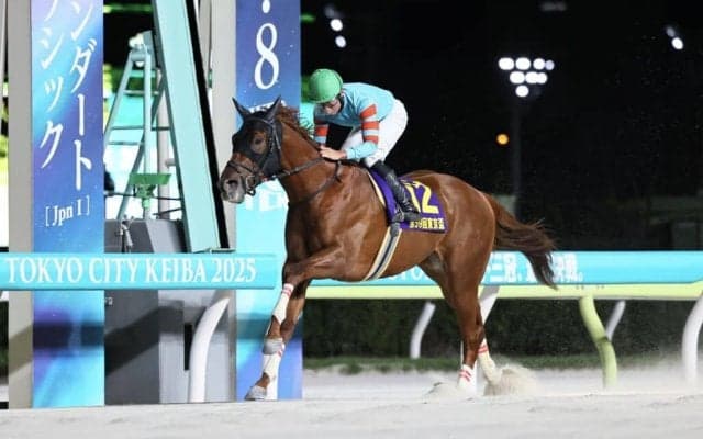 【東京盃】ヤマニンチェルキが交流重賞3連勝…トーセンサンダーはスタートで落馬