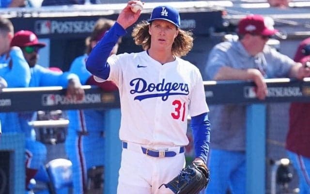 ド軍剛腕を「フリーマンが注意していた」　無失点も…NHK解説が呈した“苦言”