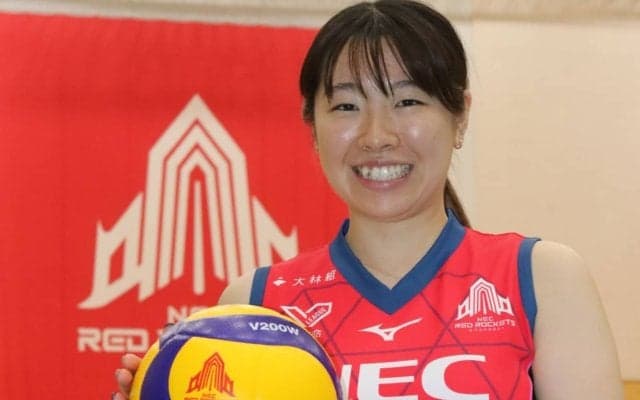 大同生命SVリーグ女子いよいよ開幕　NECレッドロケッツ川崎　♯10中川つかさインタビュー 「勝負の世界だからこそ“勝ち”に強くこだわりたい」