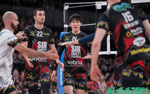 【バレー】石川祐希所属のペルージャがサントリーに3-0で勝利し、2勝で大会を終える　Qoo10 presents ワールドチャレンジシリーズ2025
